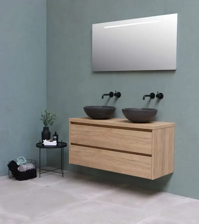by use bathroom