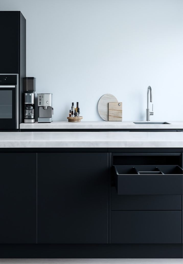 ZenoGrip Carbon Matte Kitchen Acrylic