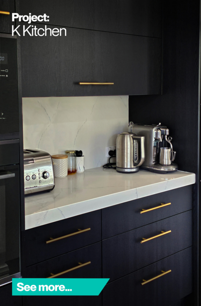 K Kitchen PanelLam - Forest Charcoal